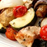 Greek Island Chicken Shish Kebabs